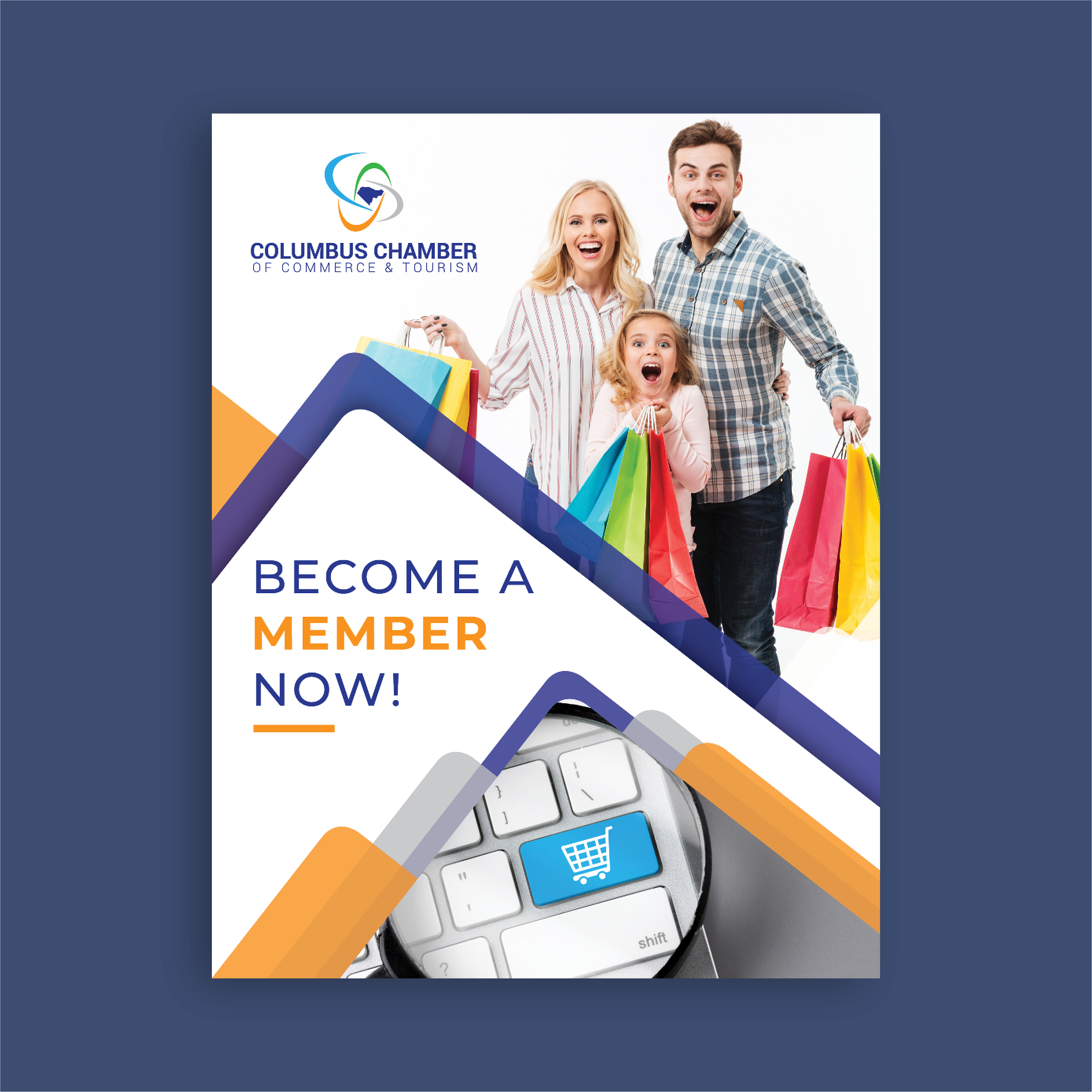 Print Design par Louie Fuentes | Manobo Graphic Design Services pour Columbus Chamber of Commerce and Tourism | Design #24905731