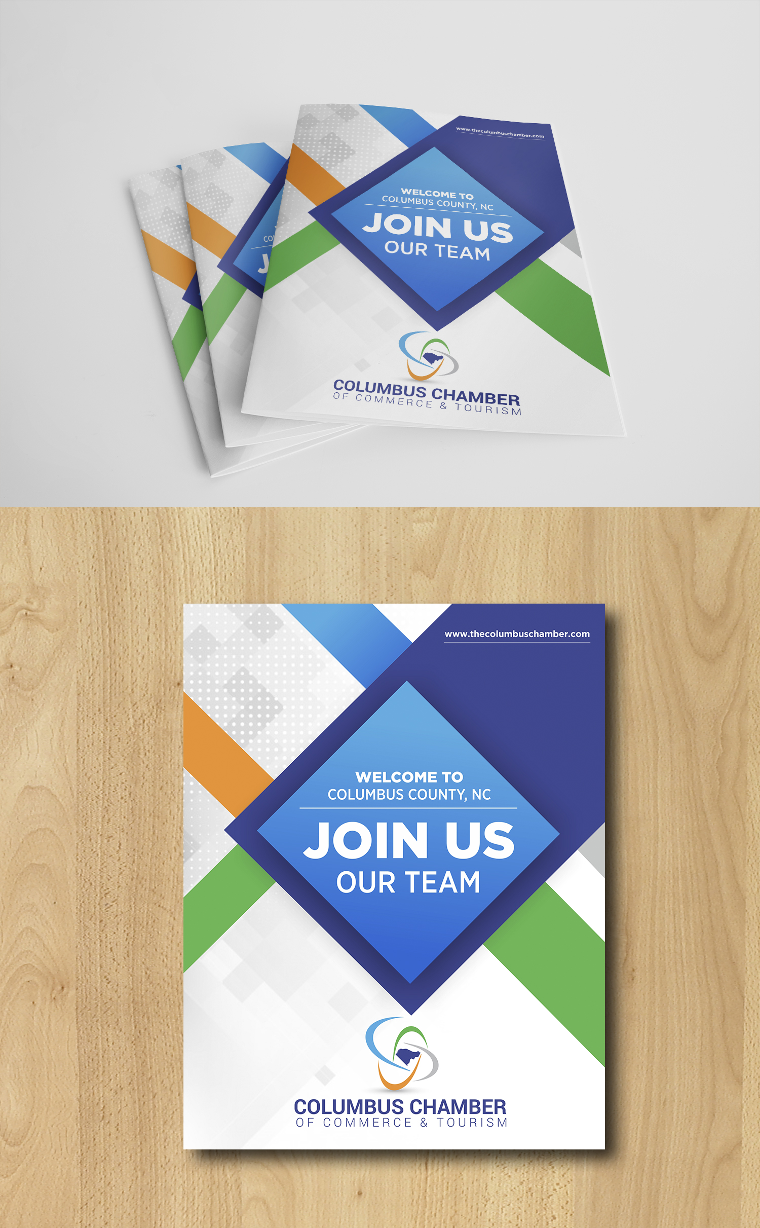 Print Design by ecorokerz for Columbus Chamber of Commerce and Tourism | Design #24871340