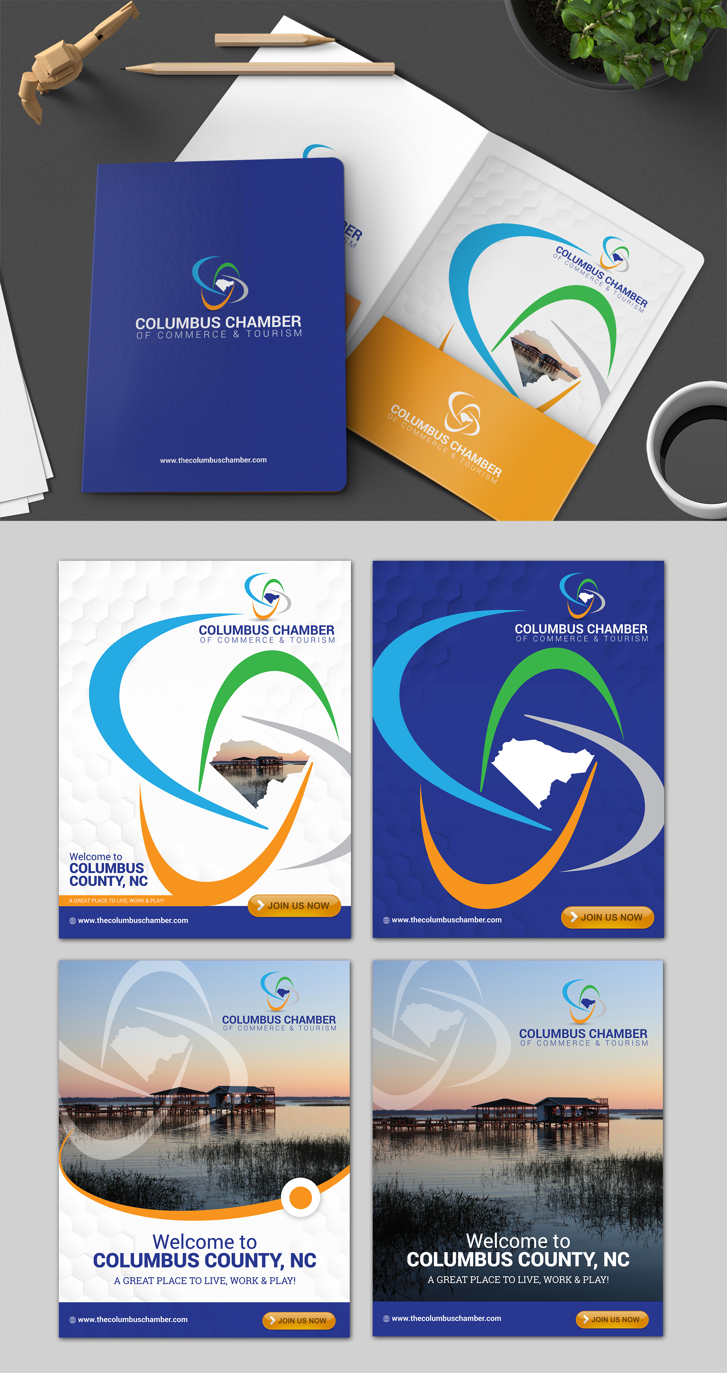 Print-Design von SAI DESIGNS für Columbus Chamber of Commerce and Tourism | Design #24876885