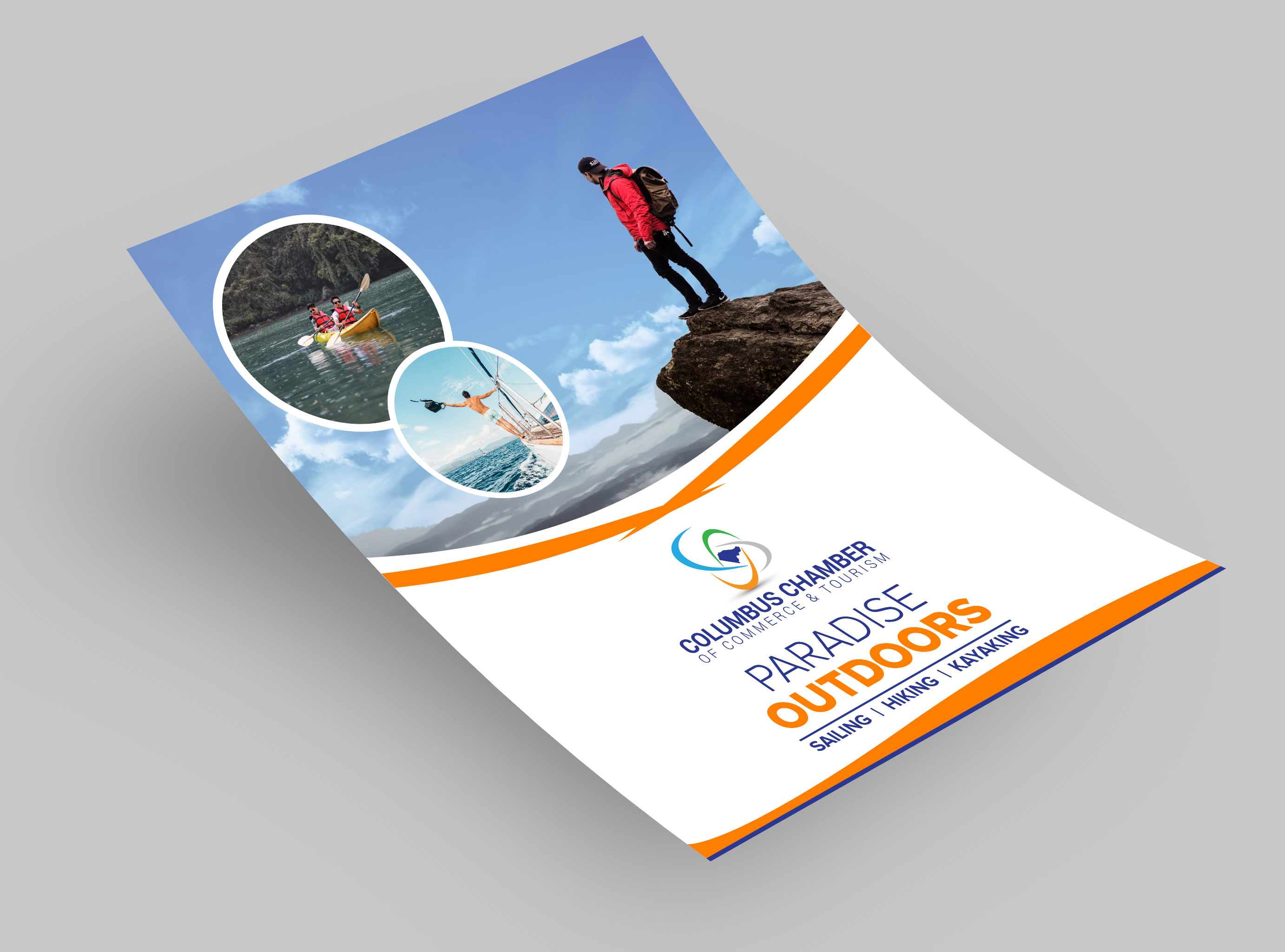 Print Design by Shumaila Kiran for Columbus Chamber of Commerce and Tourism | Design #24906322