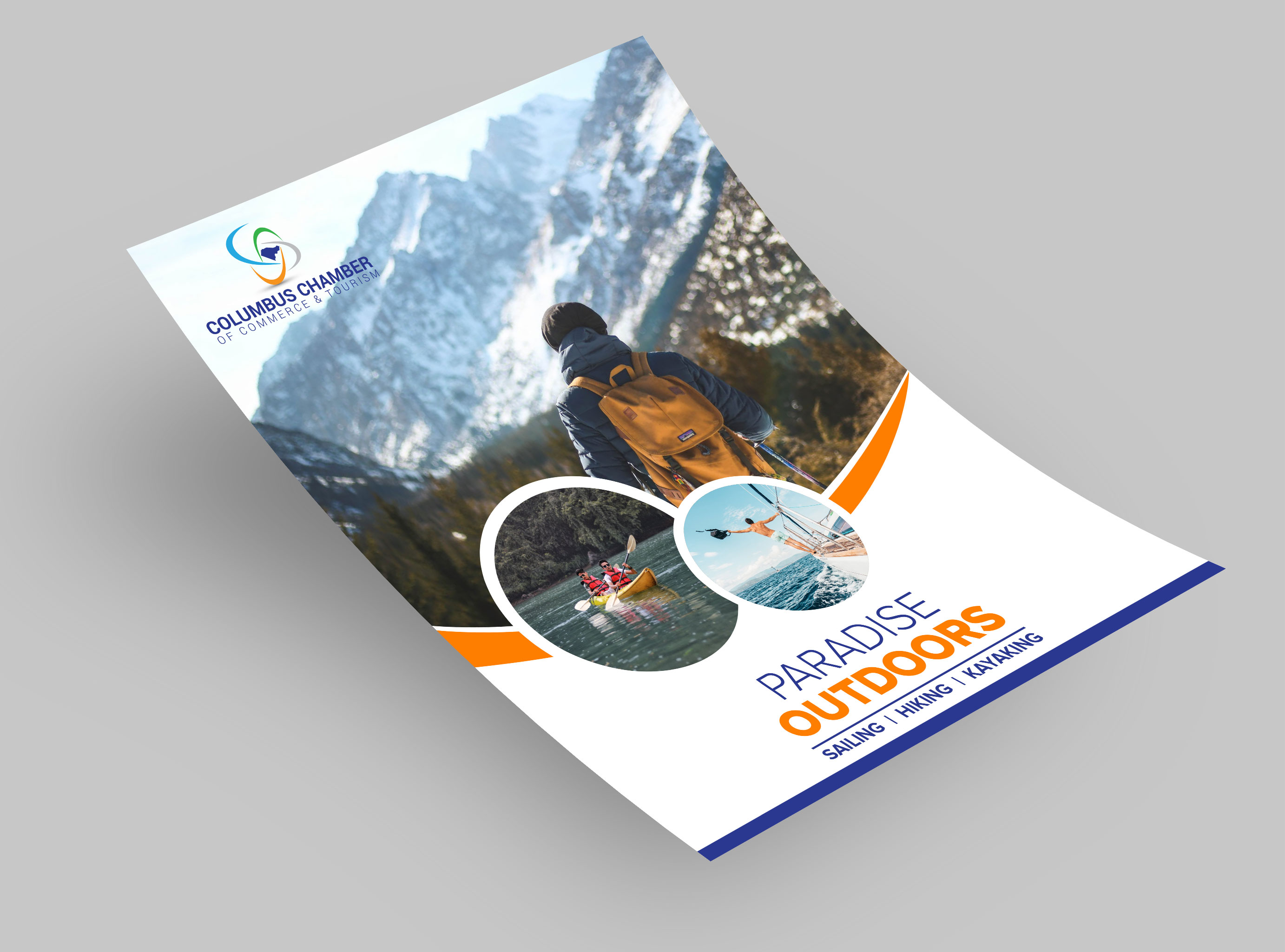 Print Design par Shumaila Kiran pour Columbus Chamber of Commerce and Tourism | Design #24906323