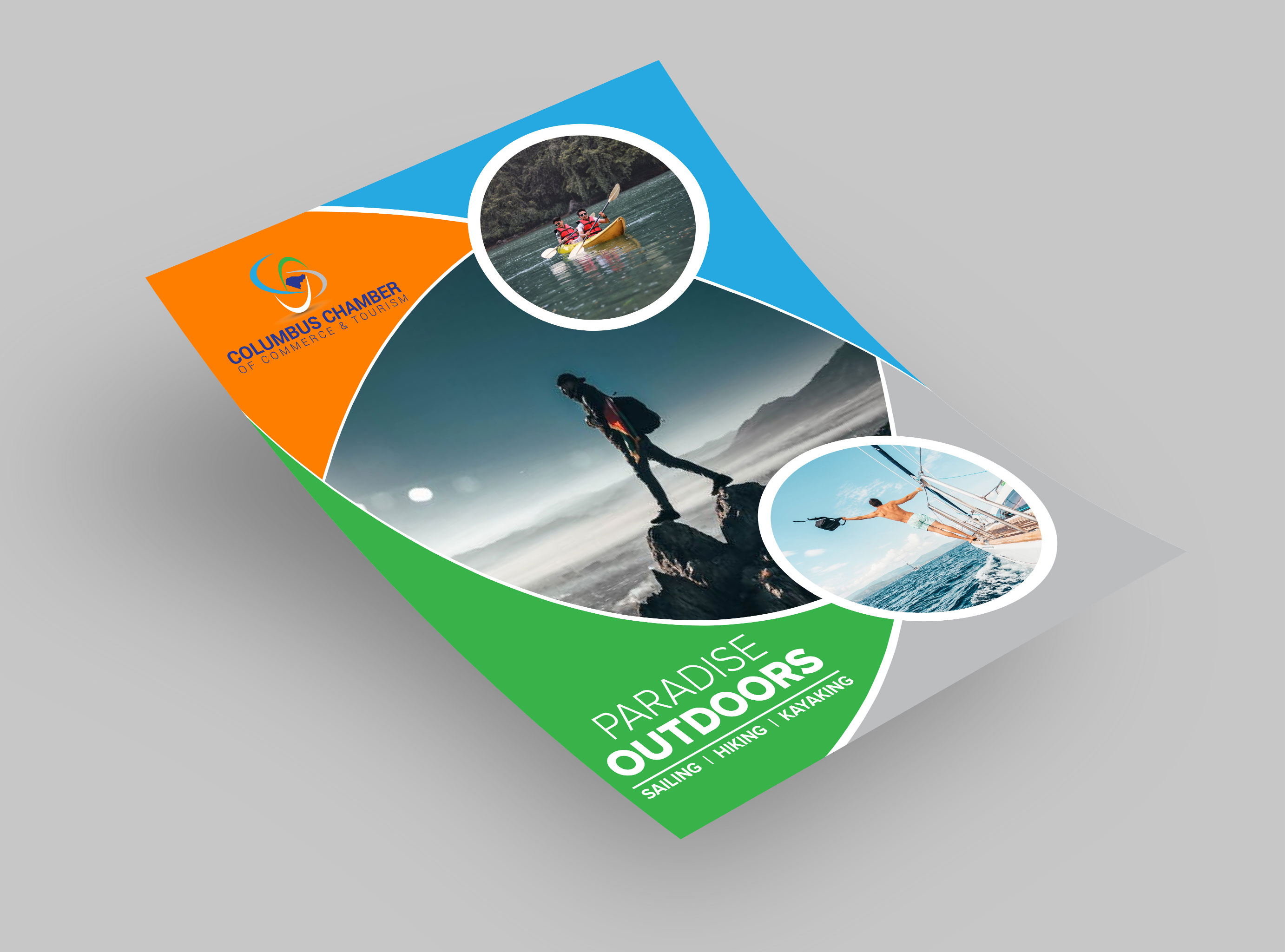 Print Design par Shumaila Kiran pour Columbus Chamber of Commerce and Tourism | Design #24906325