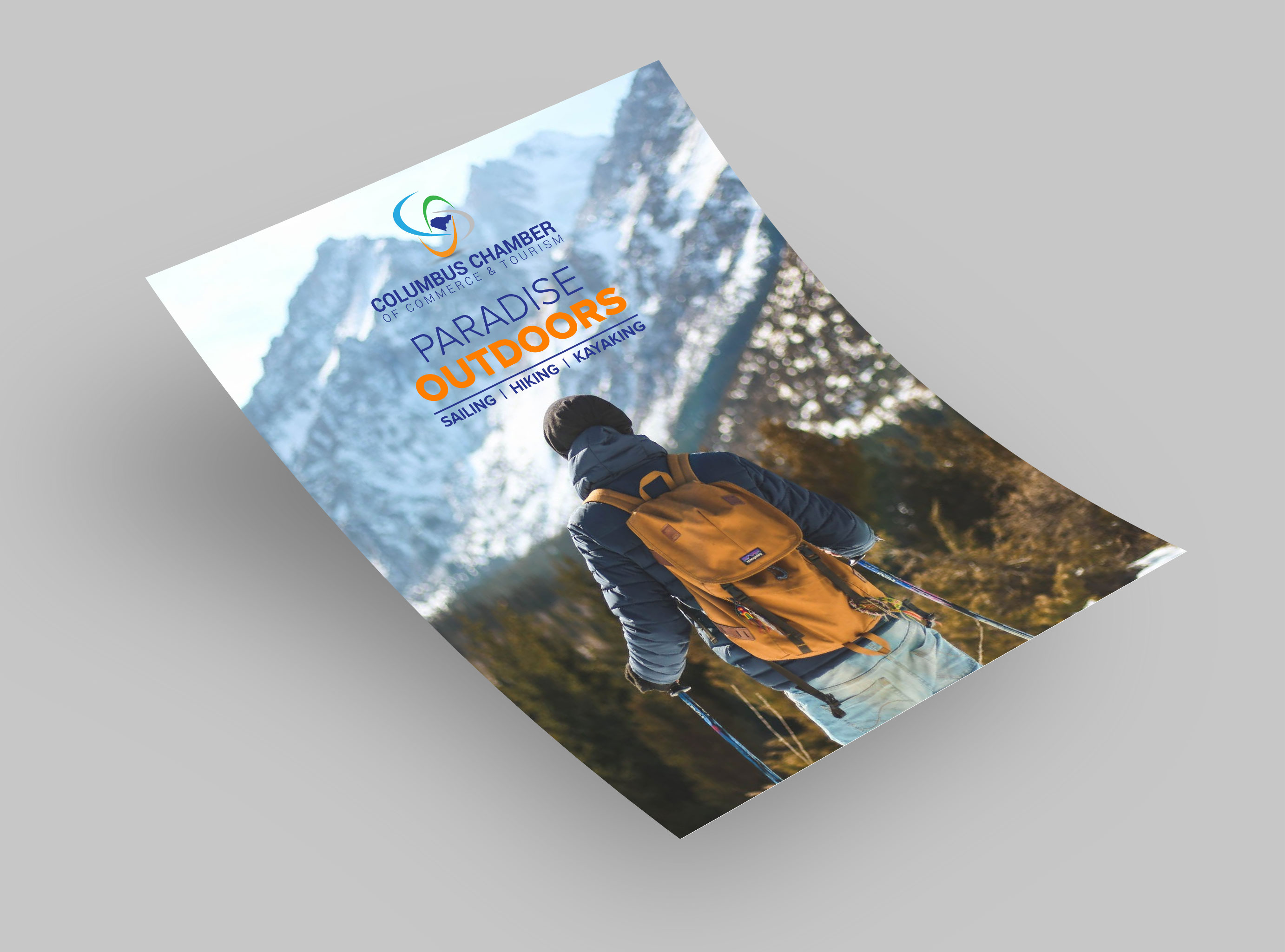 Print Design by Shumaila Kiran for Columbus Chamber of Commerce and Tourism | Design #24906333