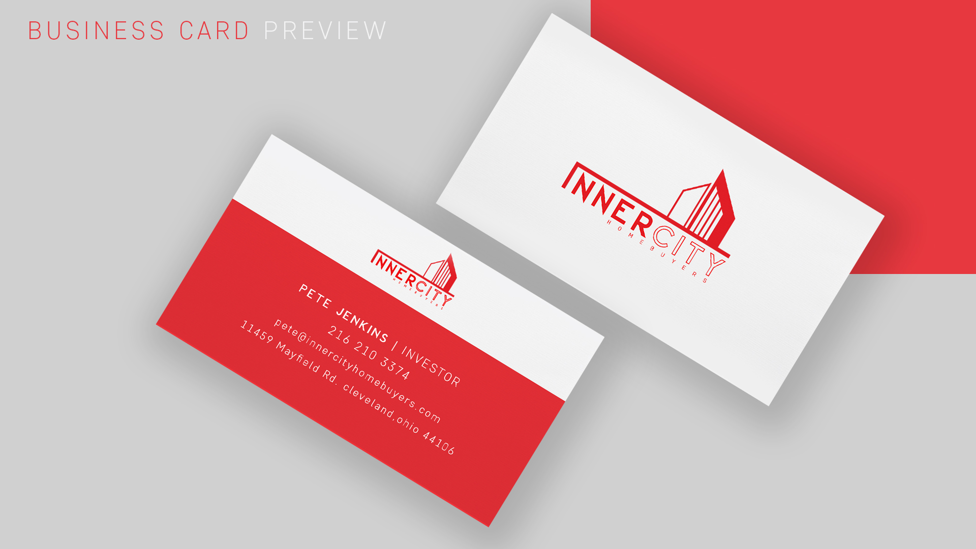 Logo Design by BleedArt for innercity homebuyers | Design #24887407