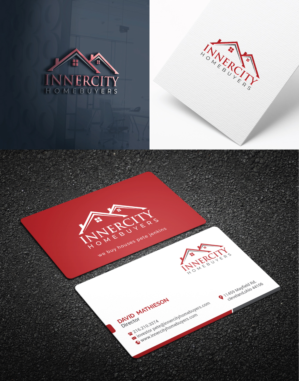 Logo Design by R.design for innercity homebuyers | Design #24855961