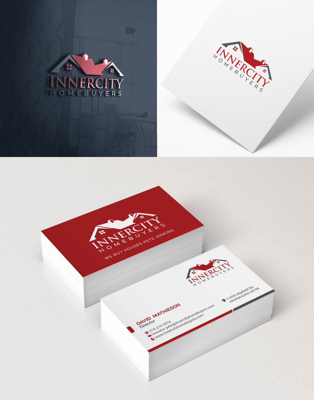 Logo Design by R.design for innercity homebuyers | Design #24856592