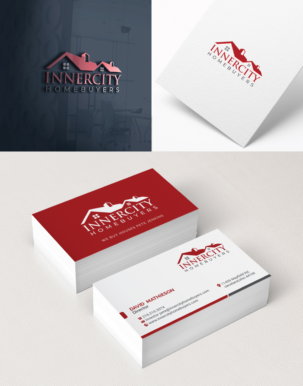 Logo Design by R.design for innercity homebuyers | Design #24882451