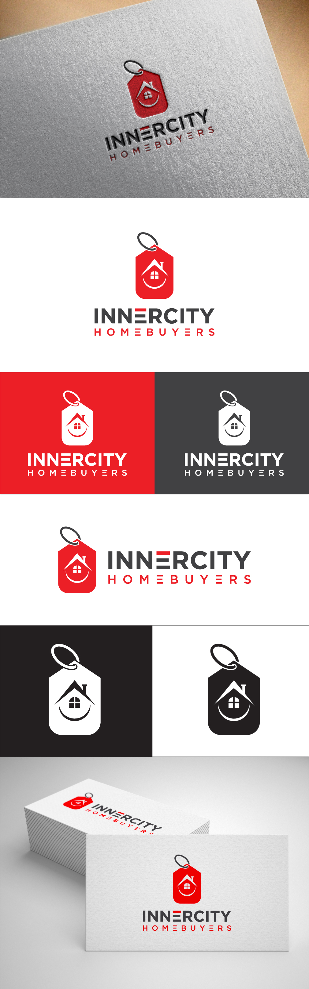 Logo Design by M Habib for innercity homebuyers | Design #24902185