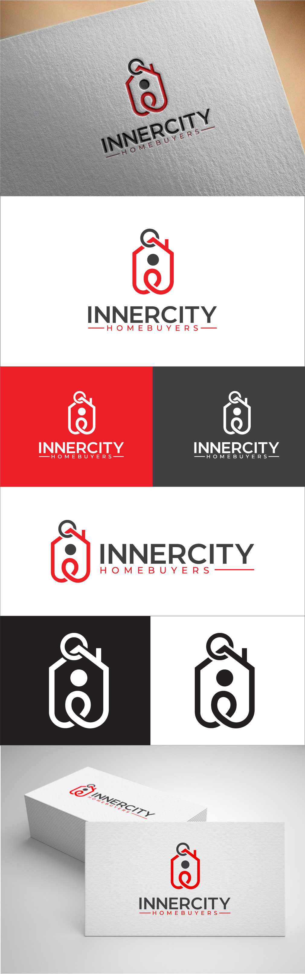 Logo Design by M Habib for innercity homebuyers | Design #24904953