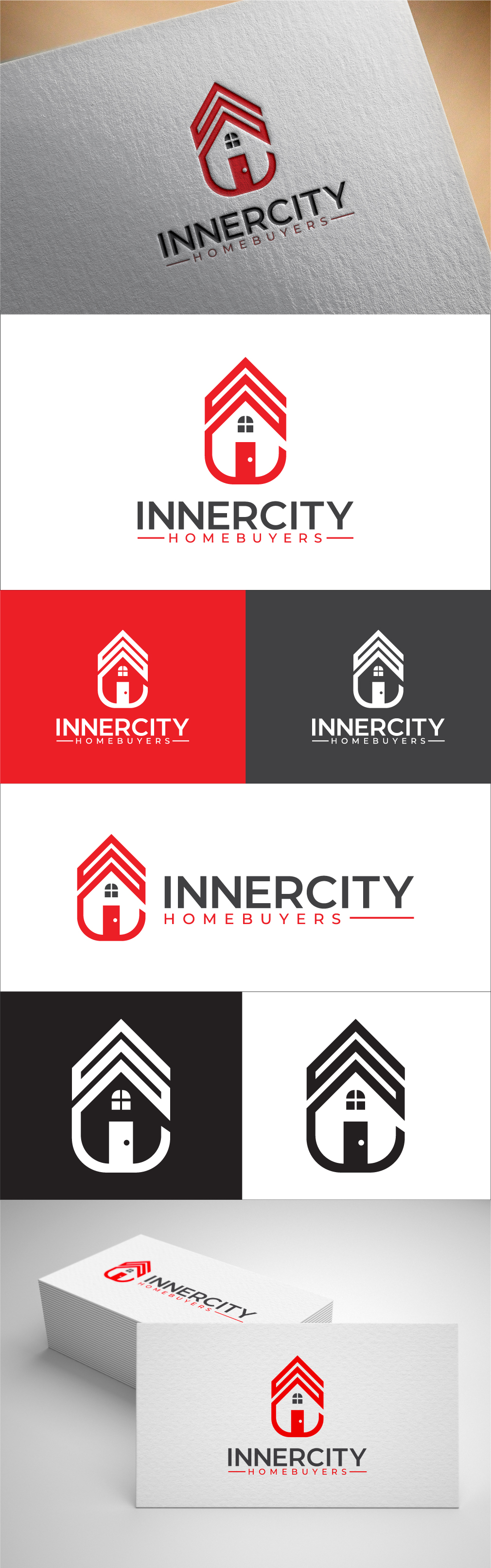 Logo Design by M Habib for innercity homebuyers | Design #24904992