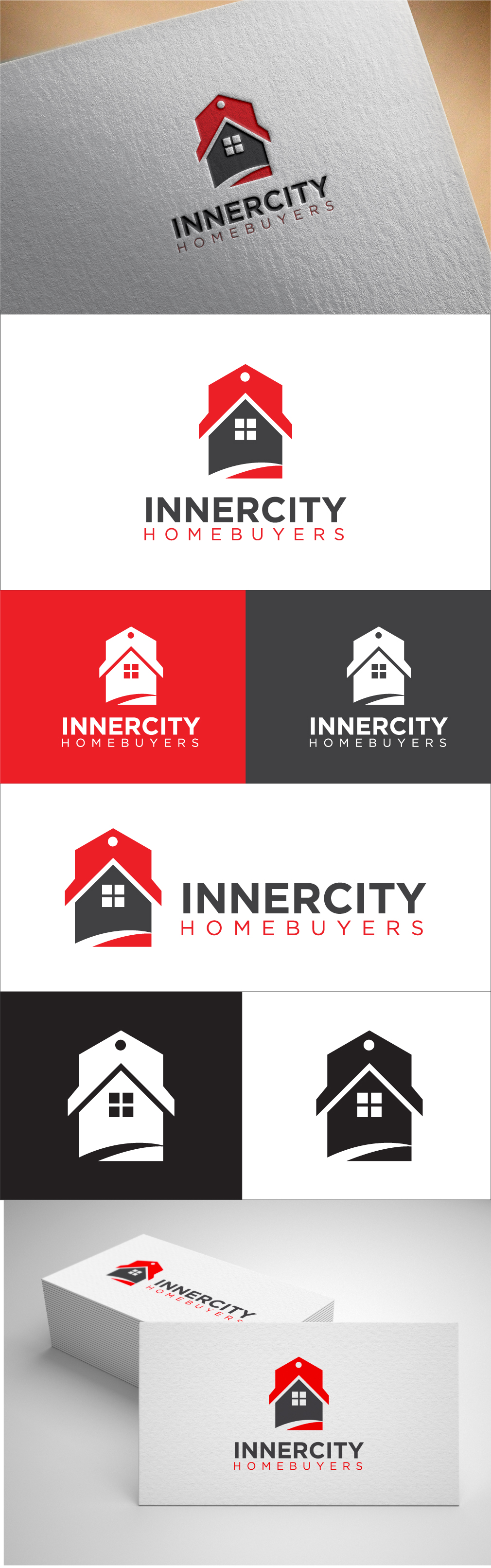 Logo Design by M Habib for innercity homebuyers | Design #24905039