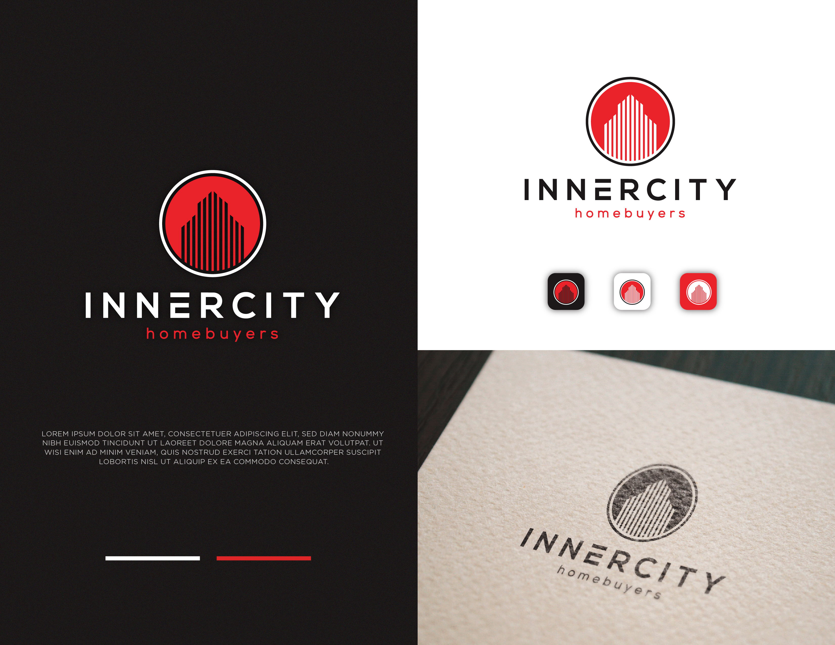 Logo Design by Ali 108 for innercity homebuyers | Design #24879784