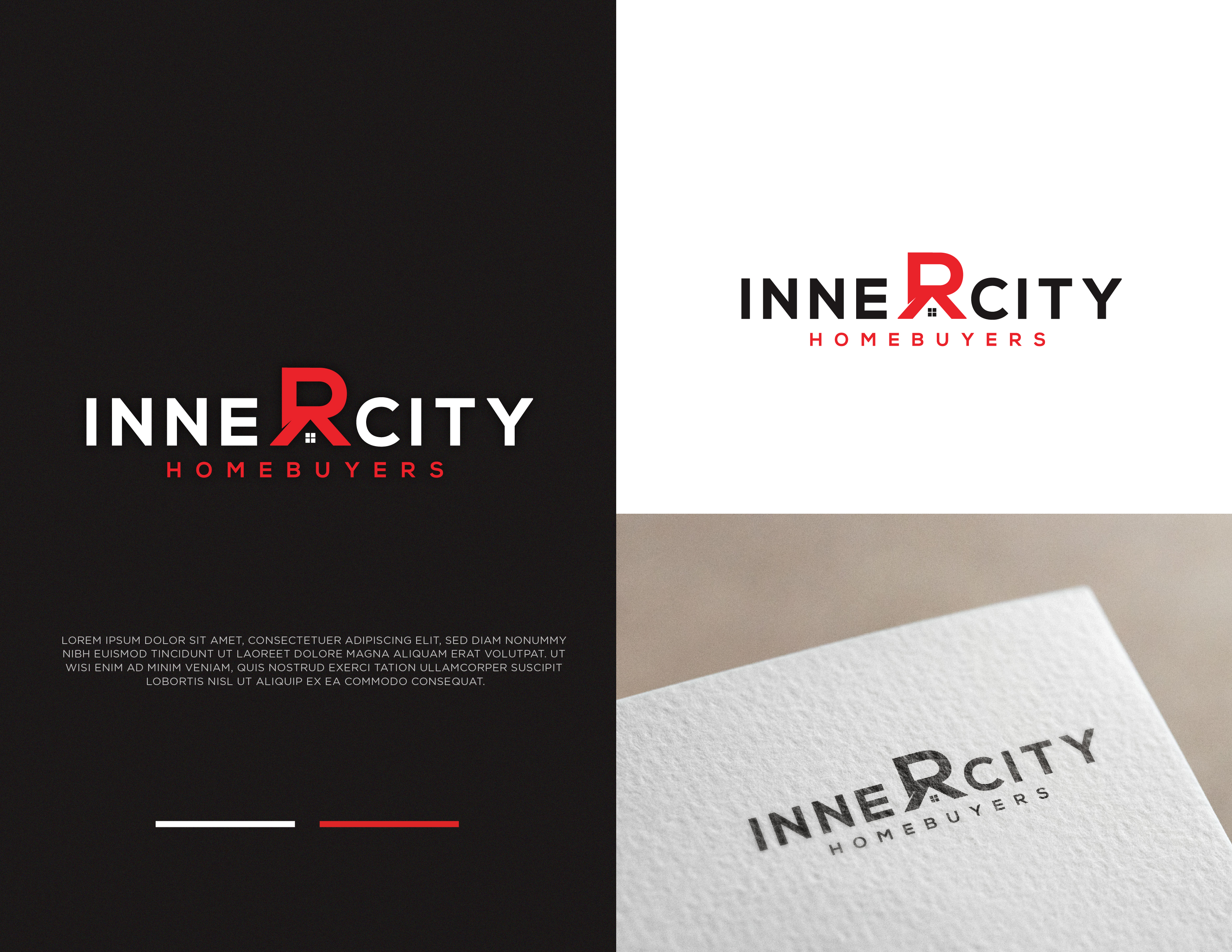 Logo Design by Ali 108 for innercity homebuyers | Design #24879785