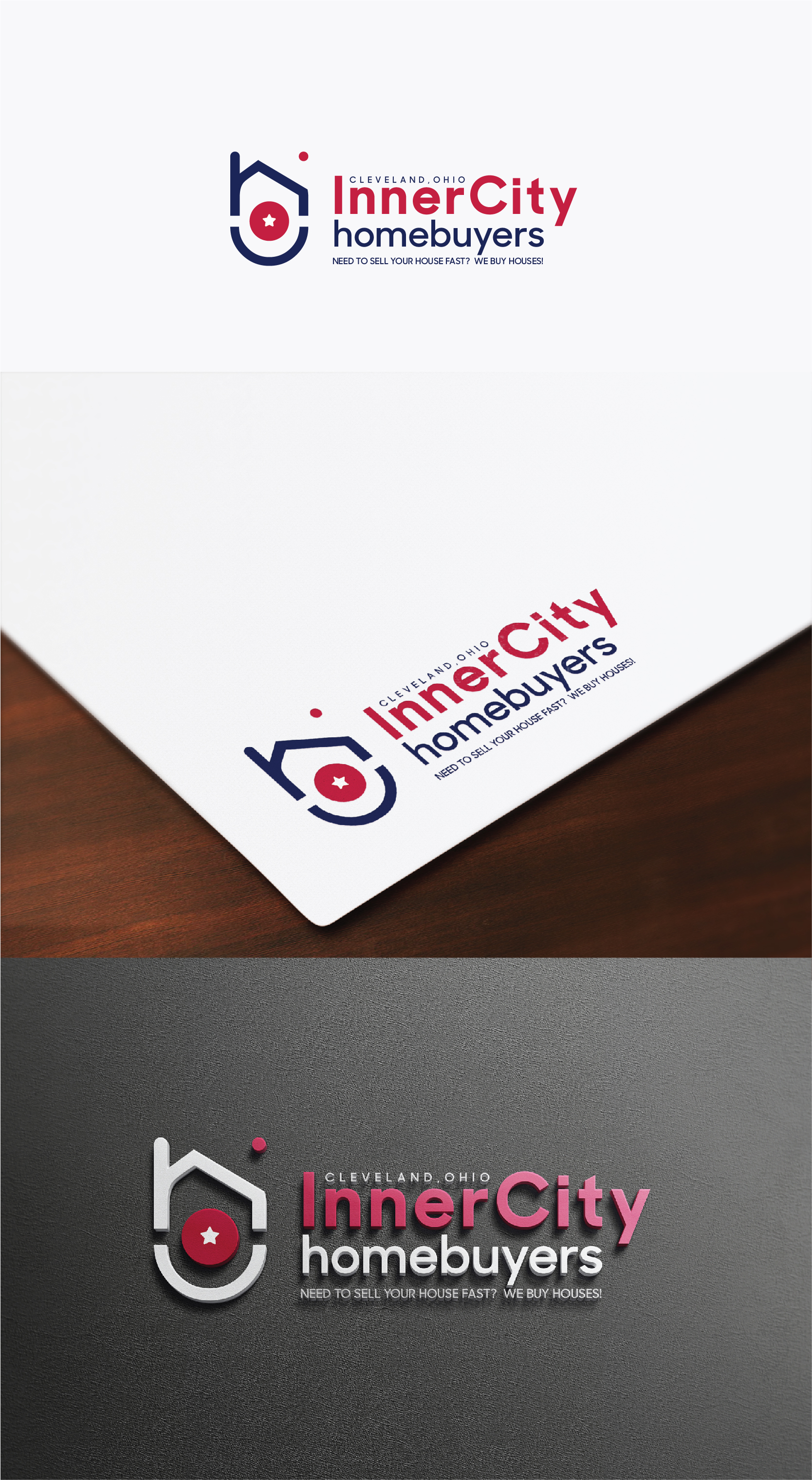 Logo Design by IMilenovic for innercity homebuyers | Design #24868240