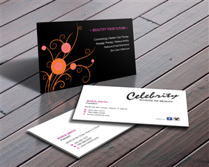 Stationary for Beauty and Spa School | Schreibwaren-Design von Sarah Mathews