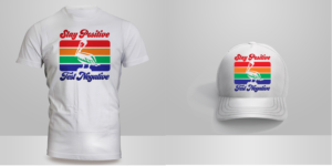 Stay Positive Test Negative T Shirt | T-Shirt-Design von Kero