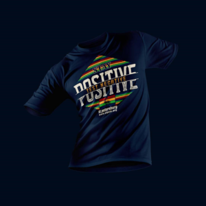 Stay Positive Test Negative T Shirt | Design de T-shirt par Yafi Mridha