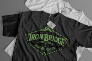 T-shirt Design by digitalpolo.com for Iron Bridge Fabrication | Design: #24872274