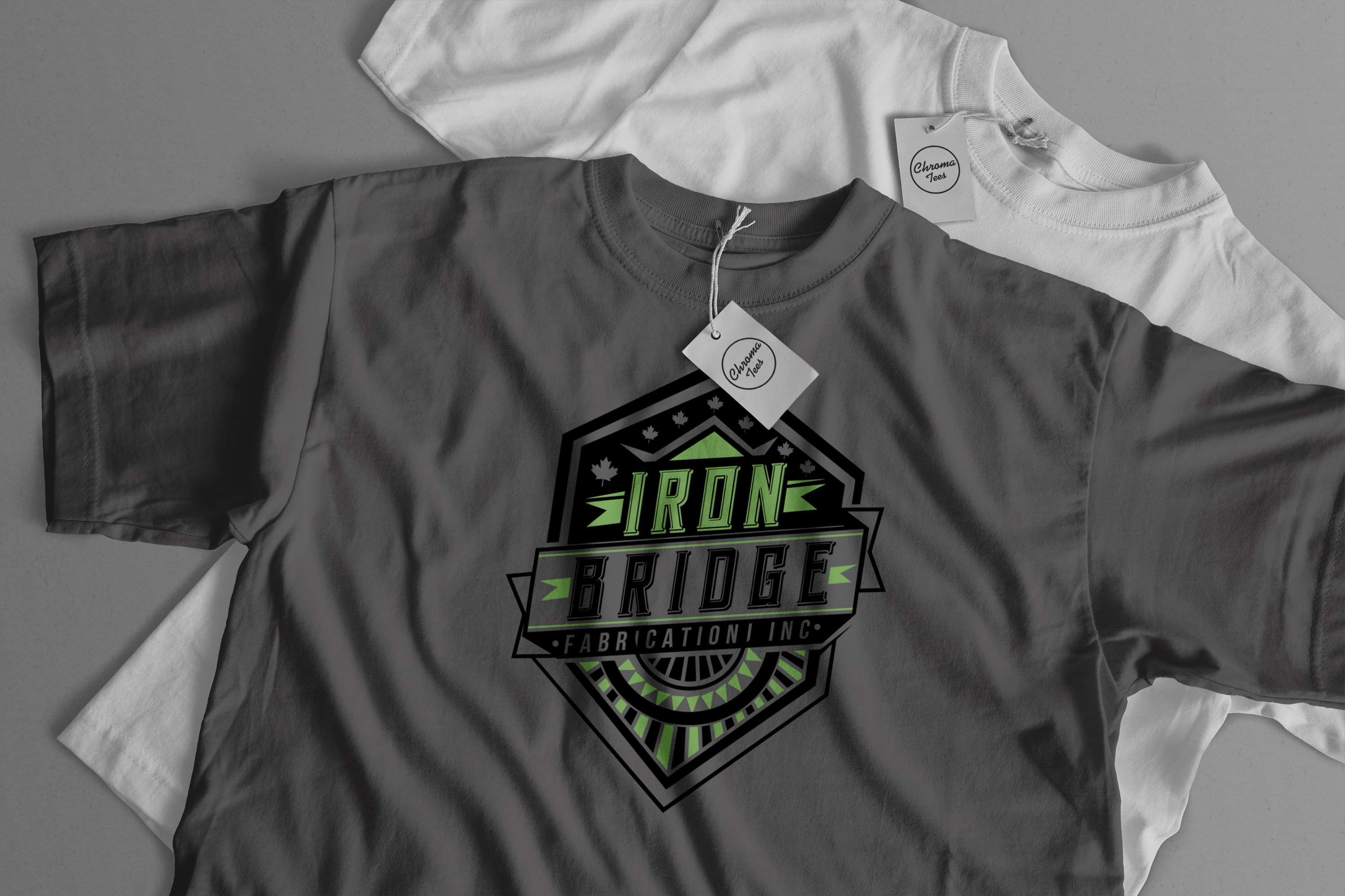 T-shirt Design by digitalpolo.com for Iron Bridge Fabrication | Design #24917688