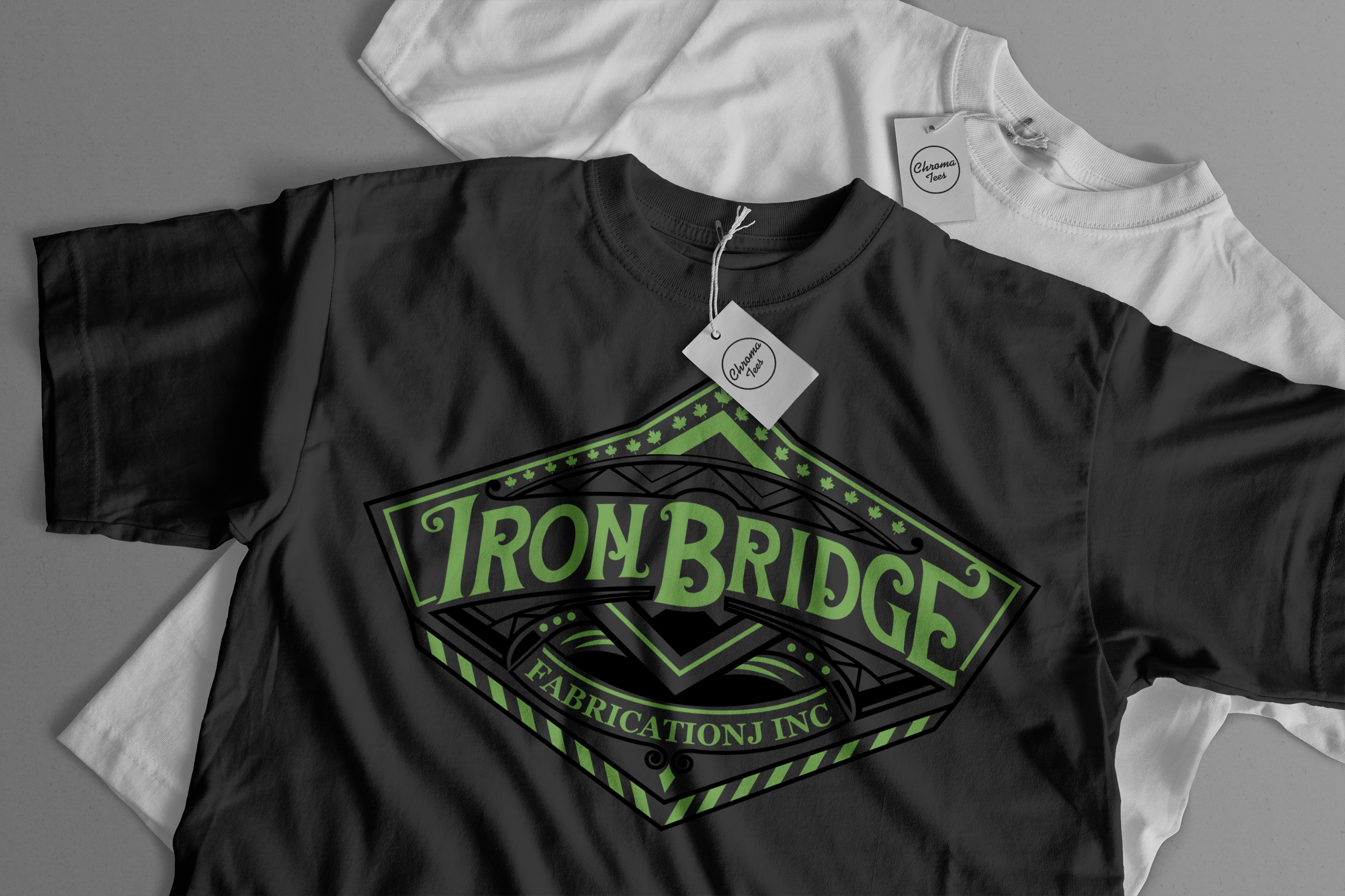 T-shirt Design by digitalpolo.com for Iron Bridge Fabrication | Design #24917692