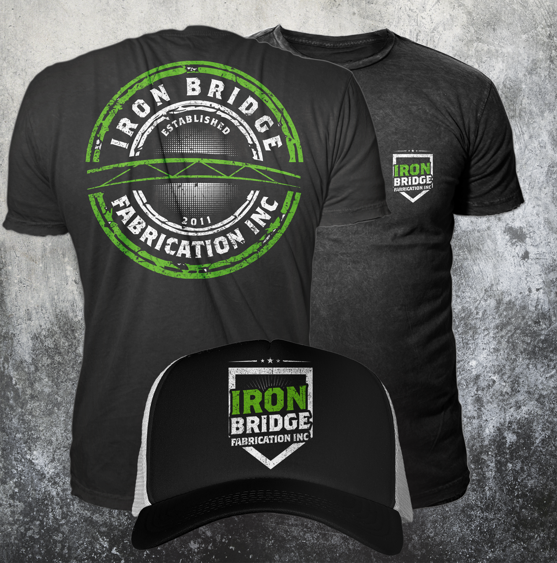 Design de T-shirt par badpixelarts pour Iron Bridge Fabrication | Design #24855188