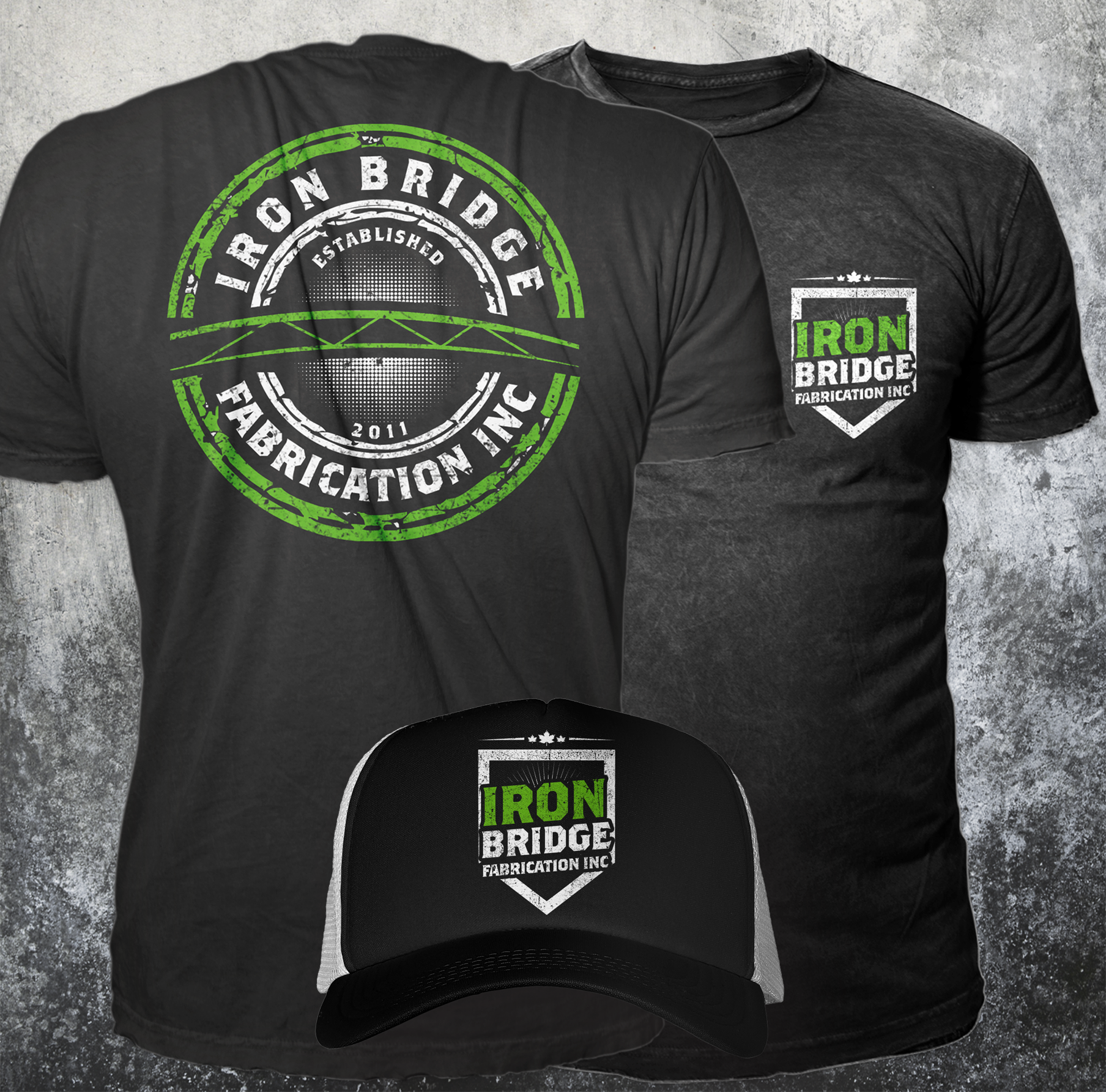 Diseño de Camiseta por badpixelarts para Iron Bridge Fabrication | Diseño #24856708