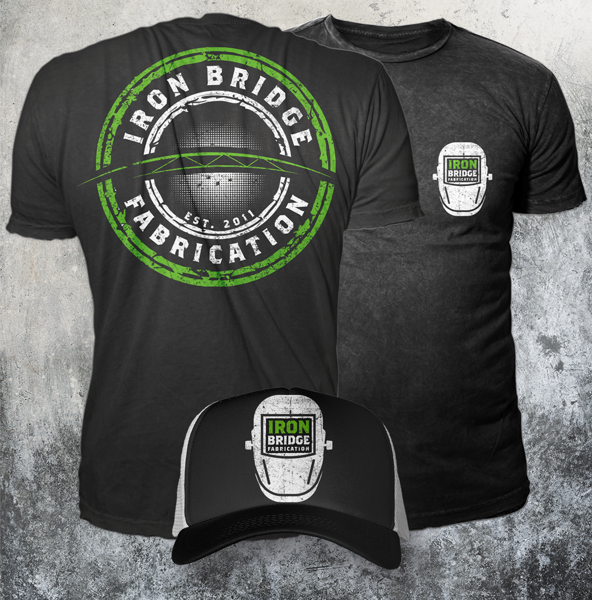 Design de T-shirt par badpixelarts pour Iron Bridge Fabrication | Design #24943818