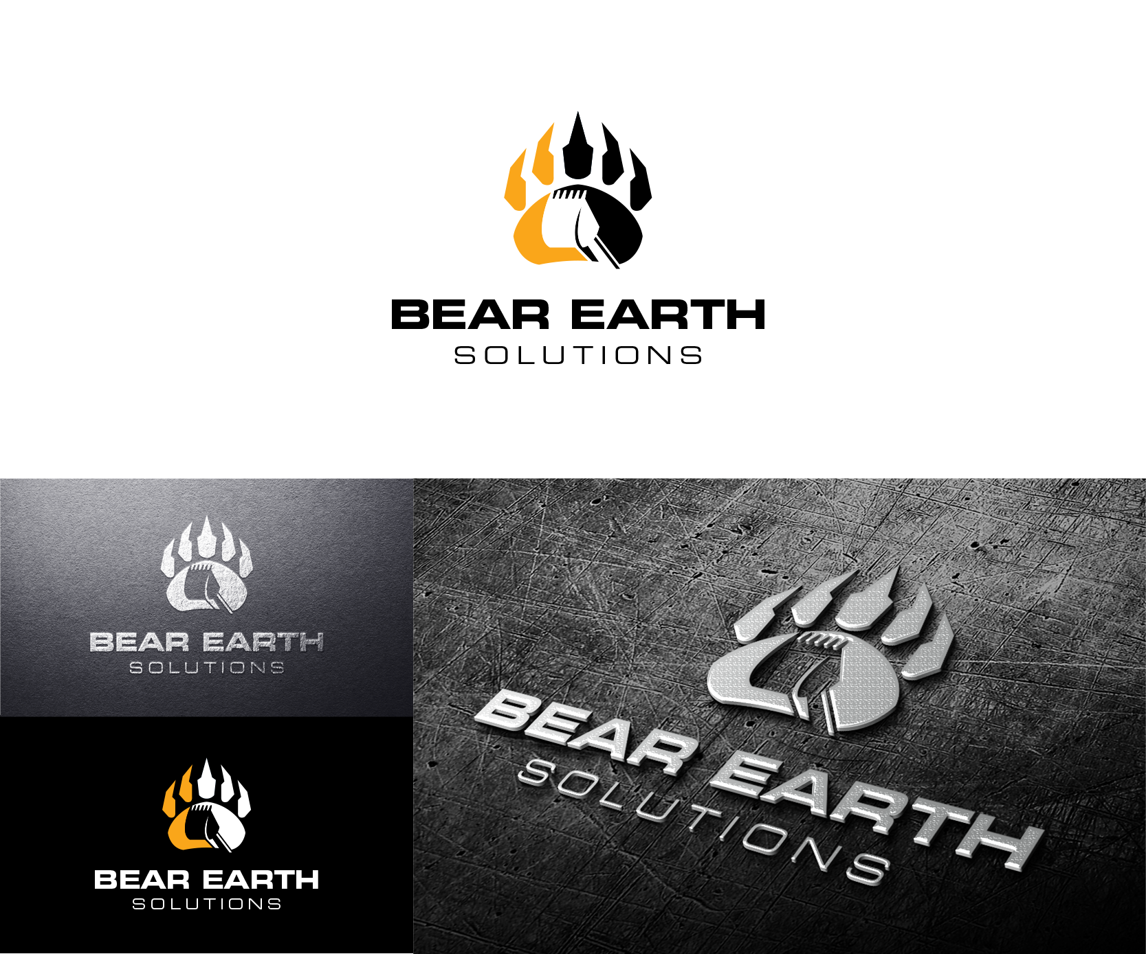 Logo Design by airborne for Bear Earth Solutions | Design #24916288