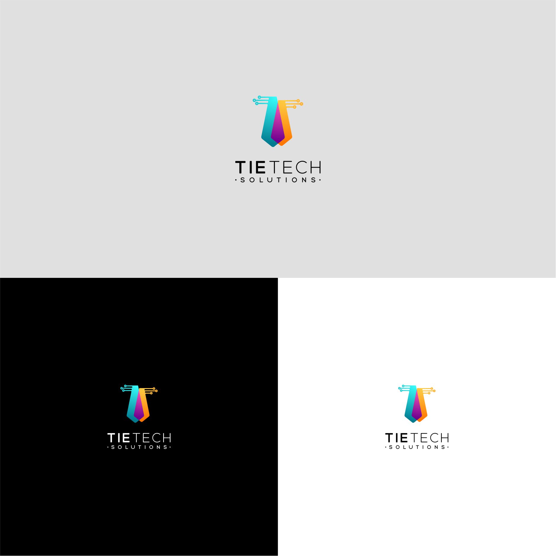 Logo Design by theJangAbayz for Tie Tech Solutions | Design #24875843