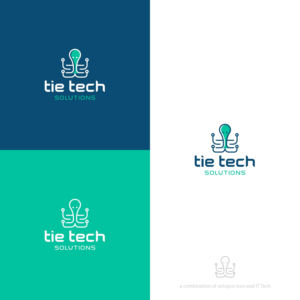 Logo Design by RiinaTiya for Tie Tech Solutions | Design: #24863957