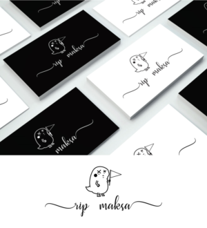 rip maksa | Logo Design by ZJ Design