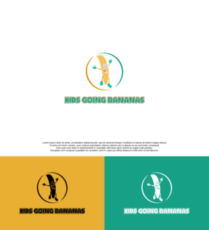 Kids Going Bananas | Logo Design by siti MWDesign