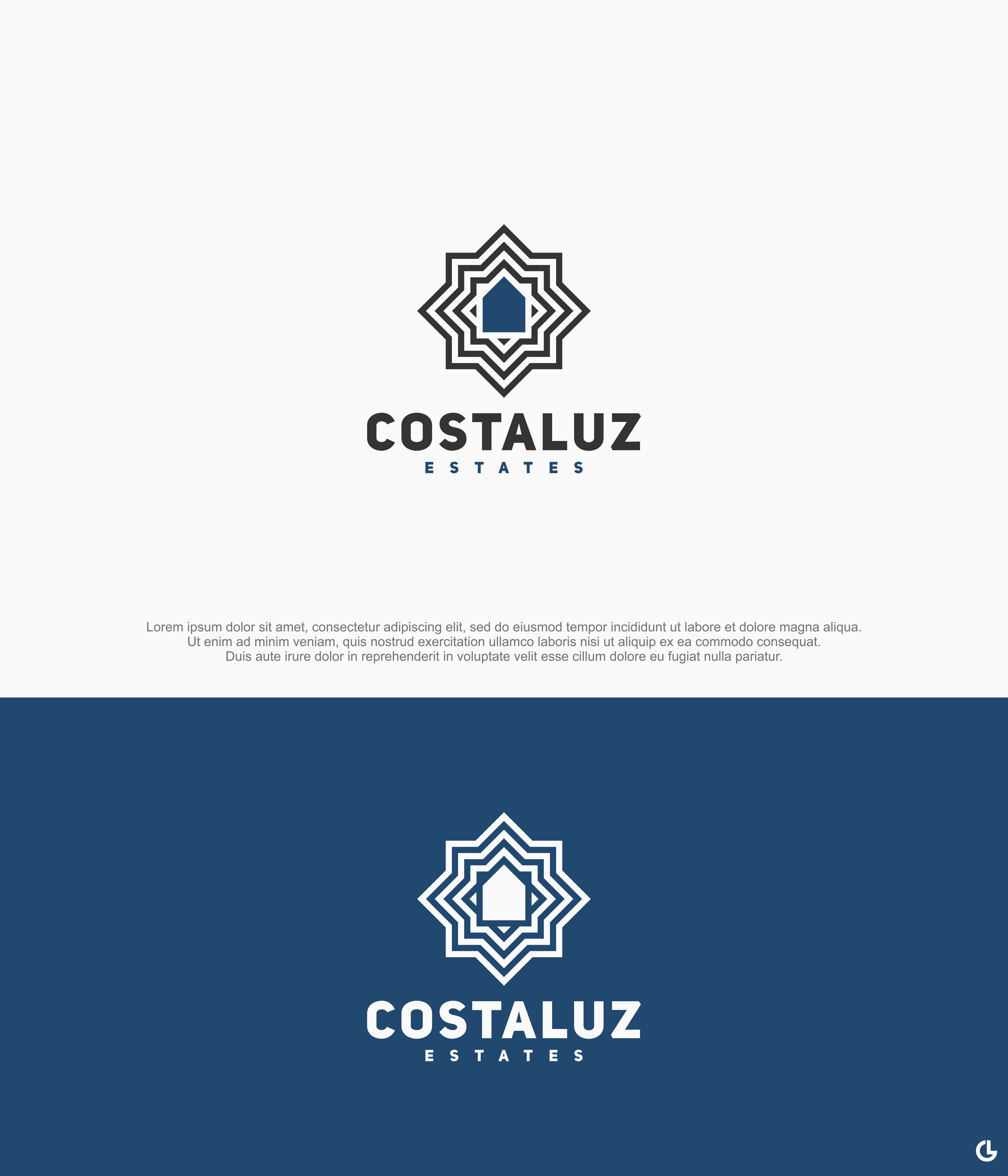 Logo-Design von RICKY.T für Costaluz Estates | Design #24904693