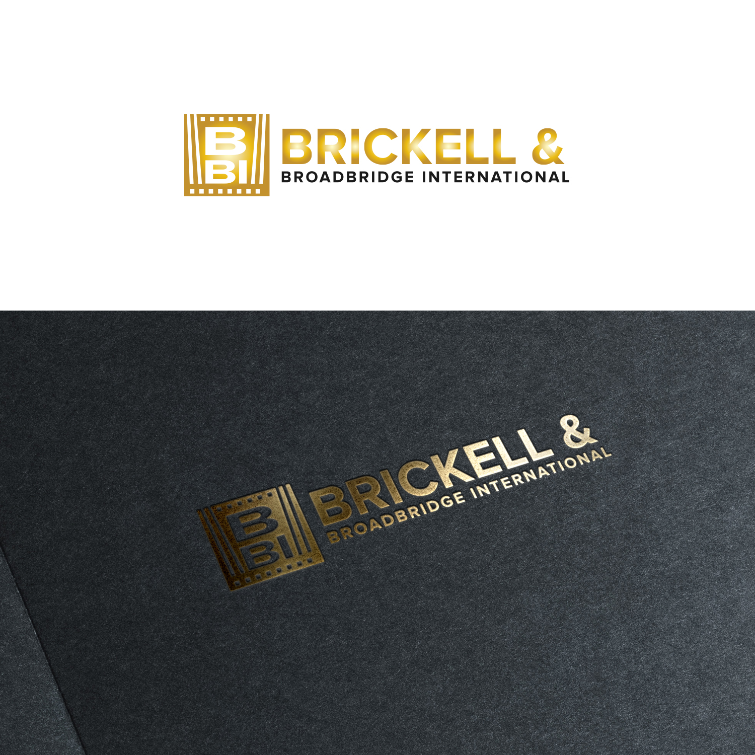 Logo Design by Maxo-Biz for Brickell & Broadbridge International | Design #24863895