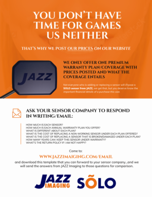 Advertisement Design by Cosmos Studios for JAZZ Imaging | Design: #24888074