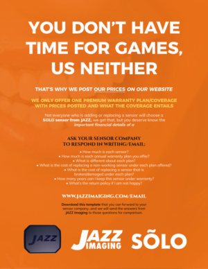 Advertisement Design by Cosmos Studios for JAZZ Imaging | Design: #24888120