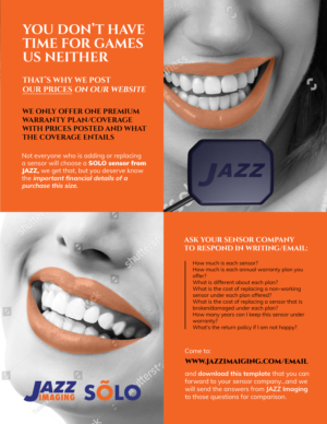 Advertisement Design by Cosmos Studios for JAZZ Imaging | Design: #24895950