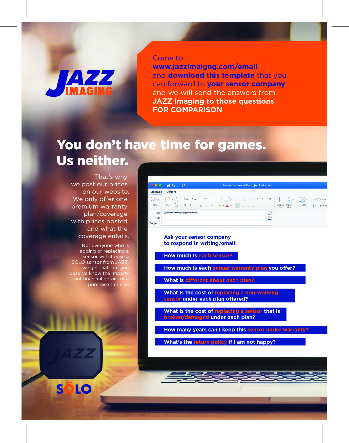 Advertisement Design by avi's for JAZZ Imaging | Design #24888645