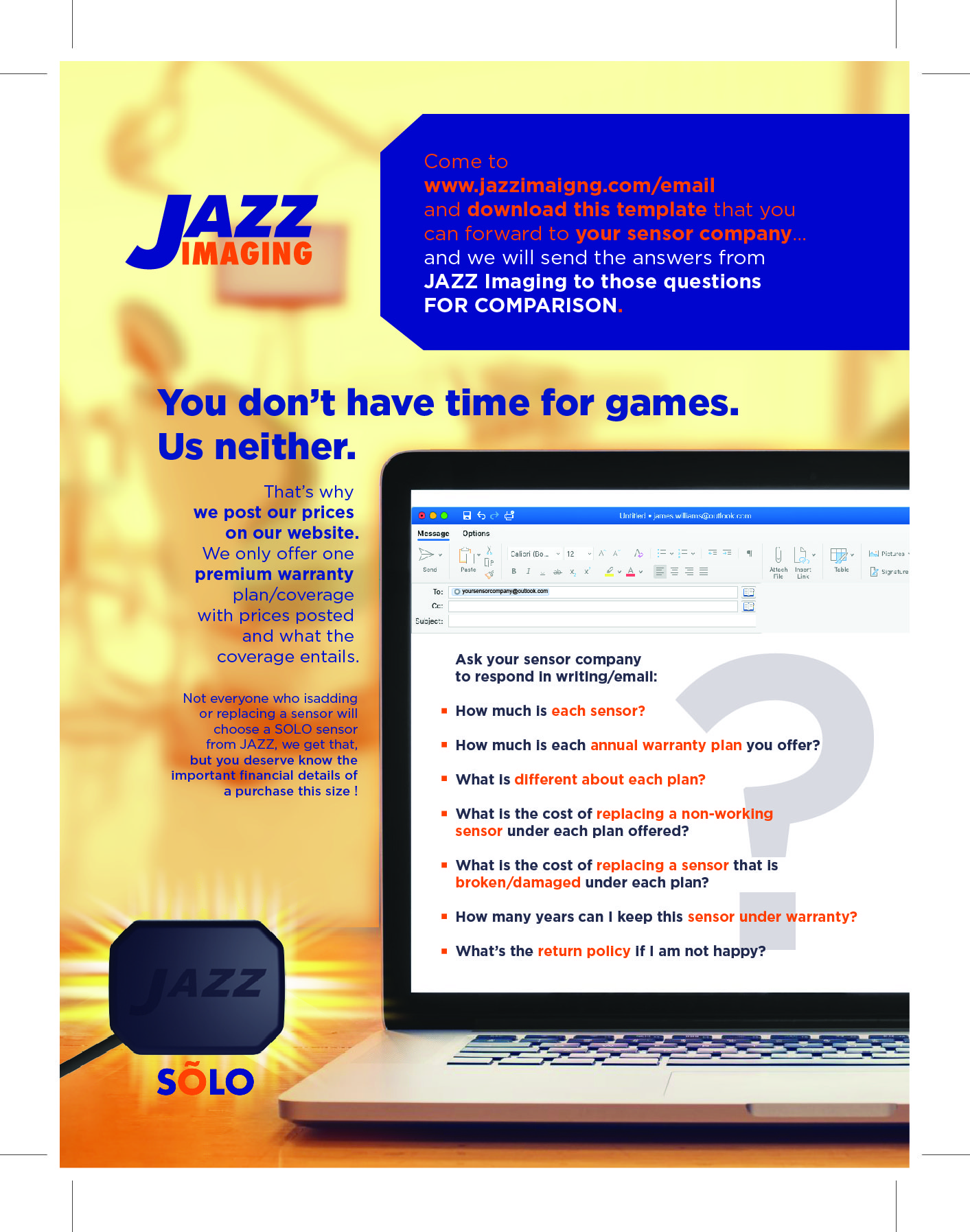 Diseño Publicitario por avi's para JAZZ Imaging | Diseño #24888652