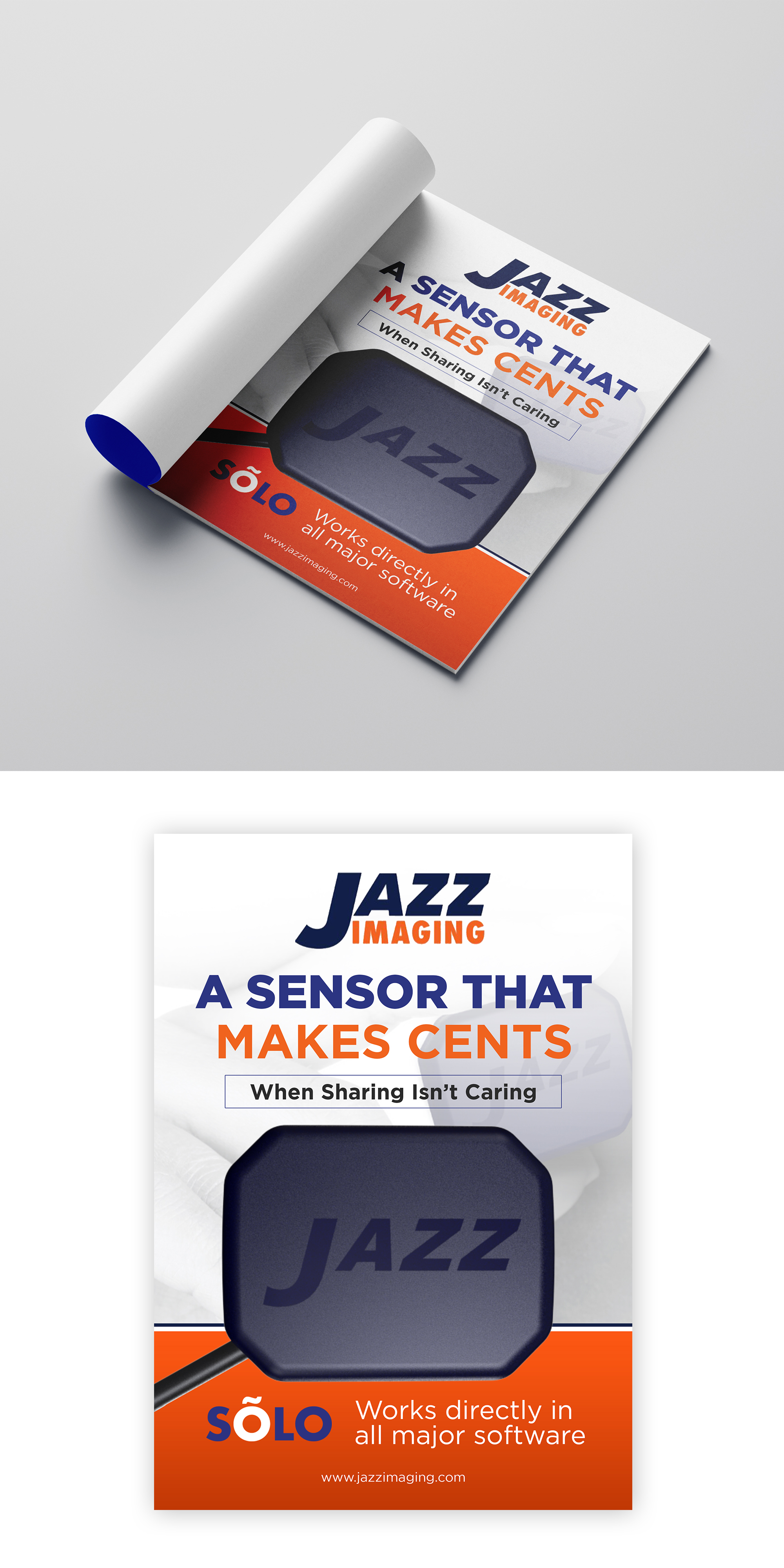 Advertisement Design by debdesign for JAZZ Imaging | Design #24869855