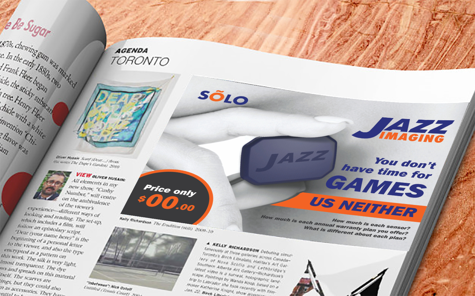 Advertisement Design by Deziners Zone for JAZZ Imaging | Design #24868012