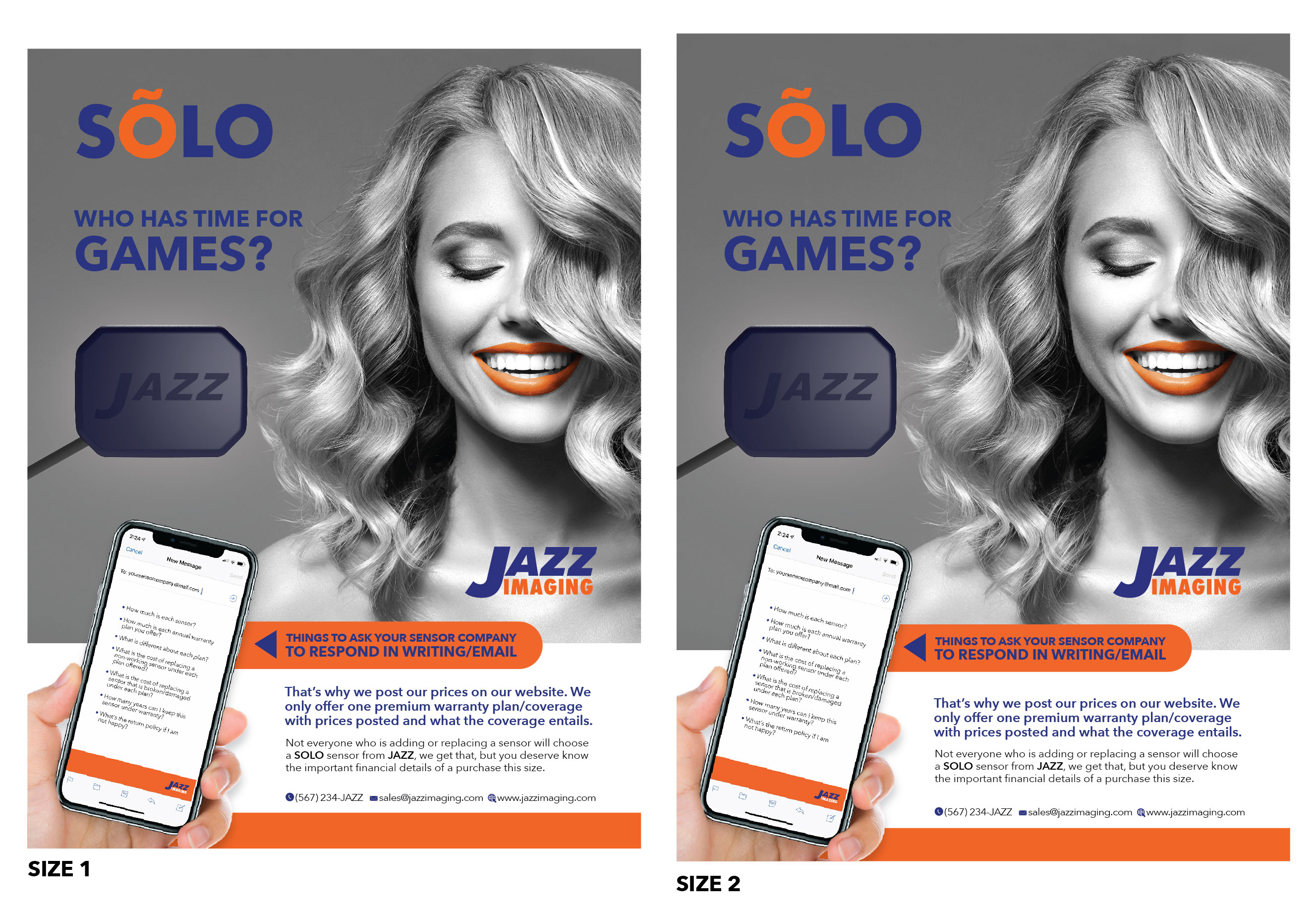 Advertisement Design by apolgv for JAZZ Imaging | Design #24960302