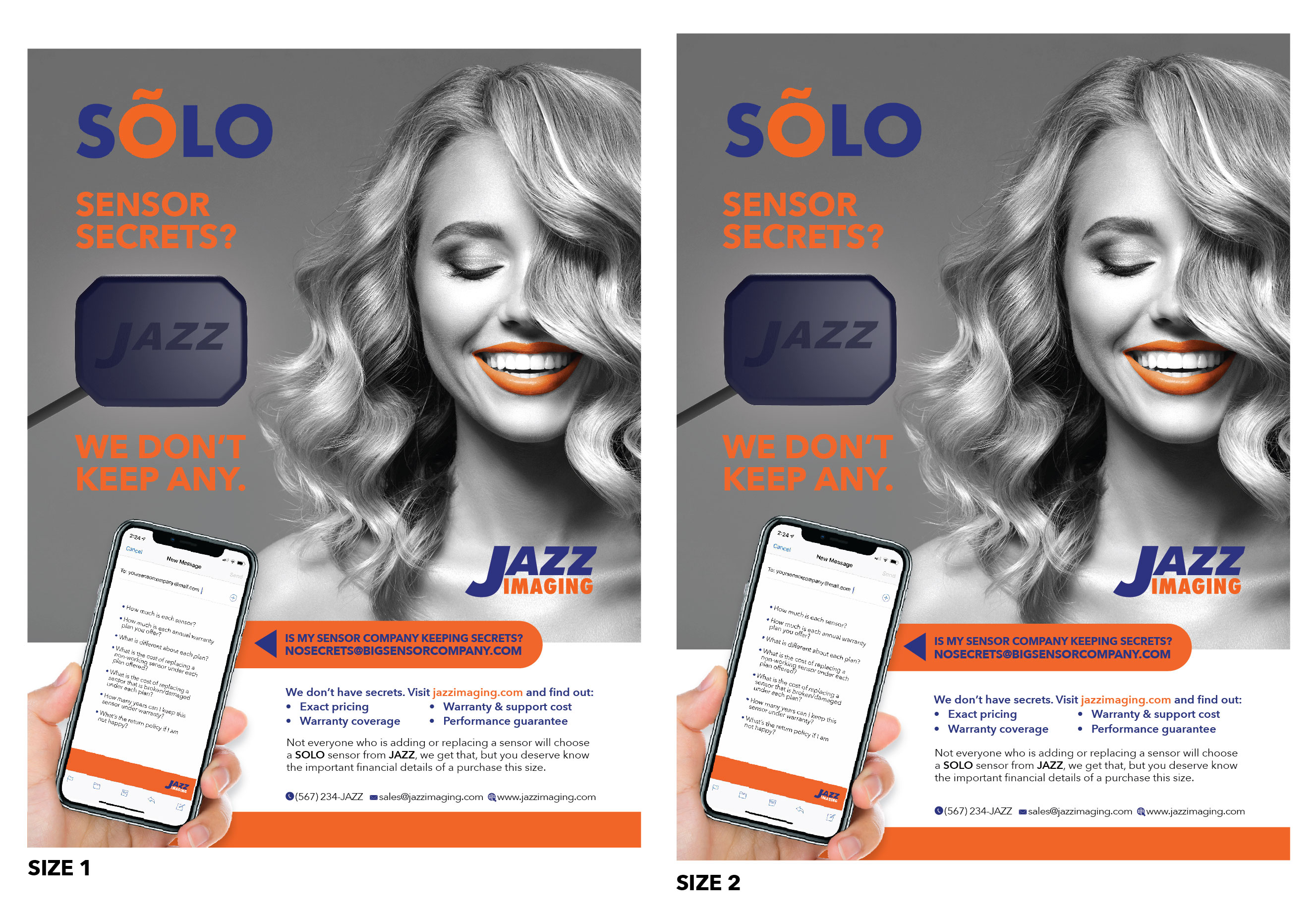 Diseño Publicitario por apolgv para JAZZ Imaging | Diseño #24967684