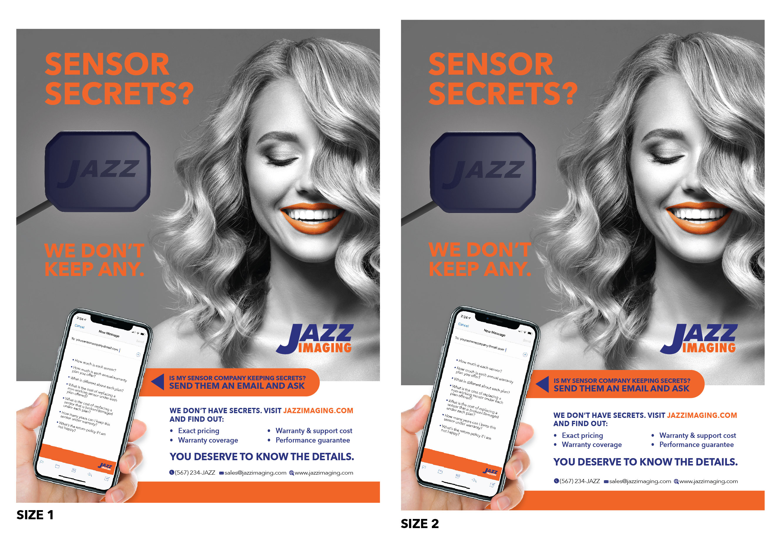 Advertisement Design by apolgv for JAZZ Imaging | Design #24967837