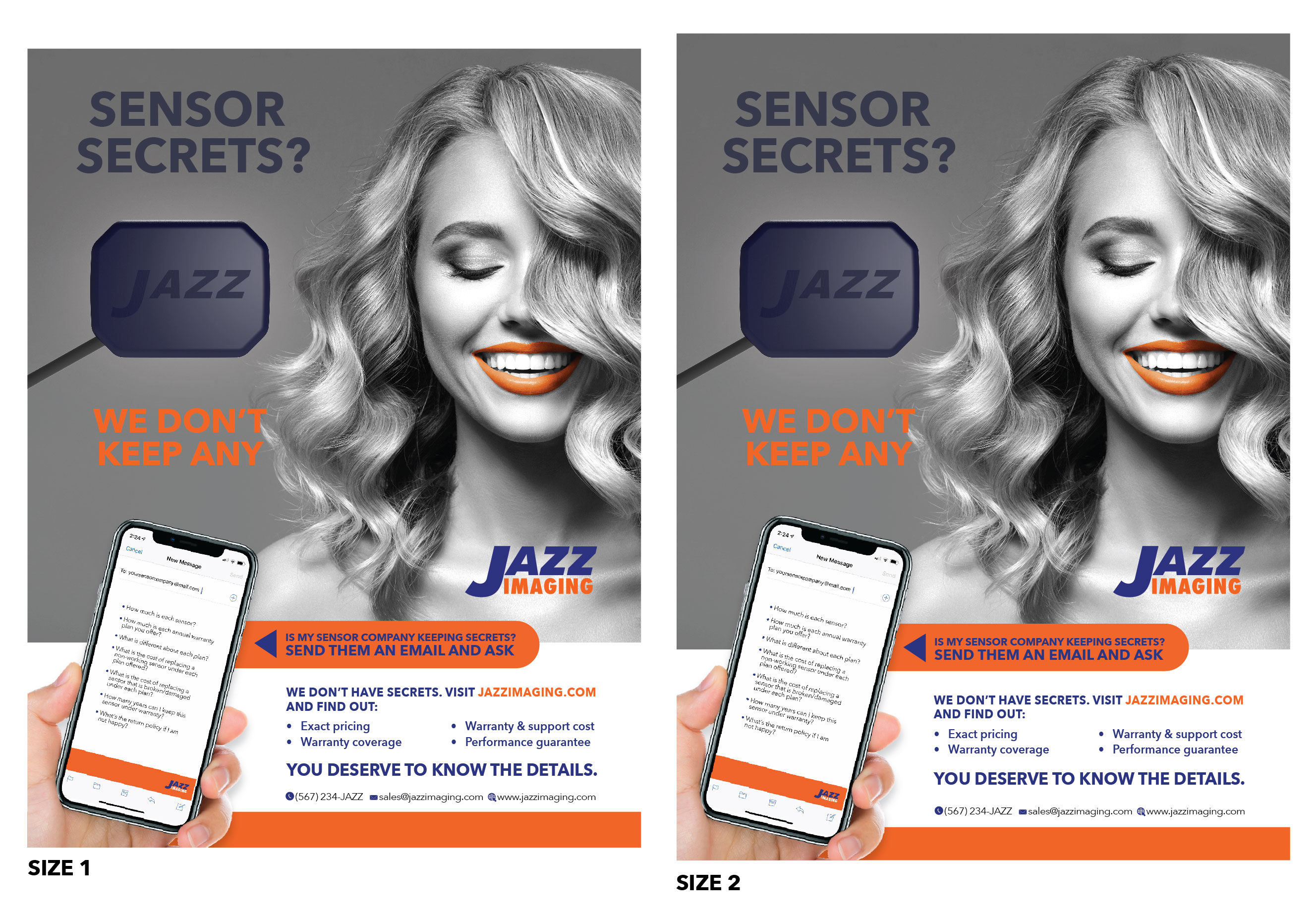 Advertisement Design by apolgv for JAZZ Imaging | Design #24968053