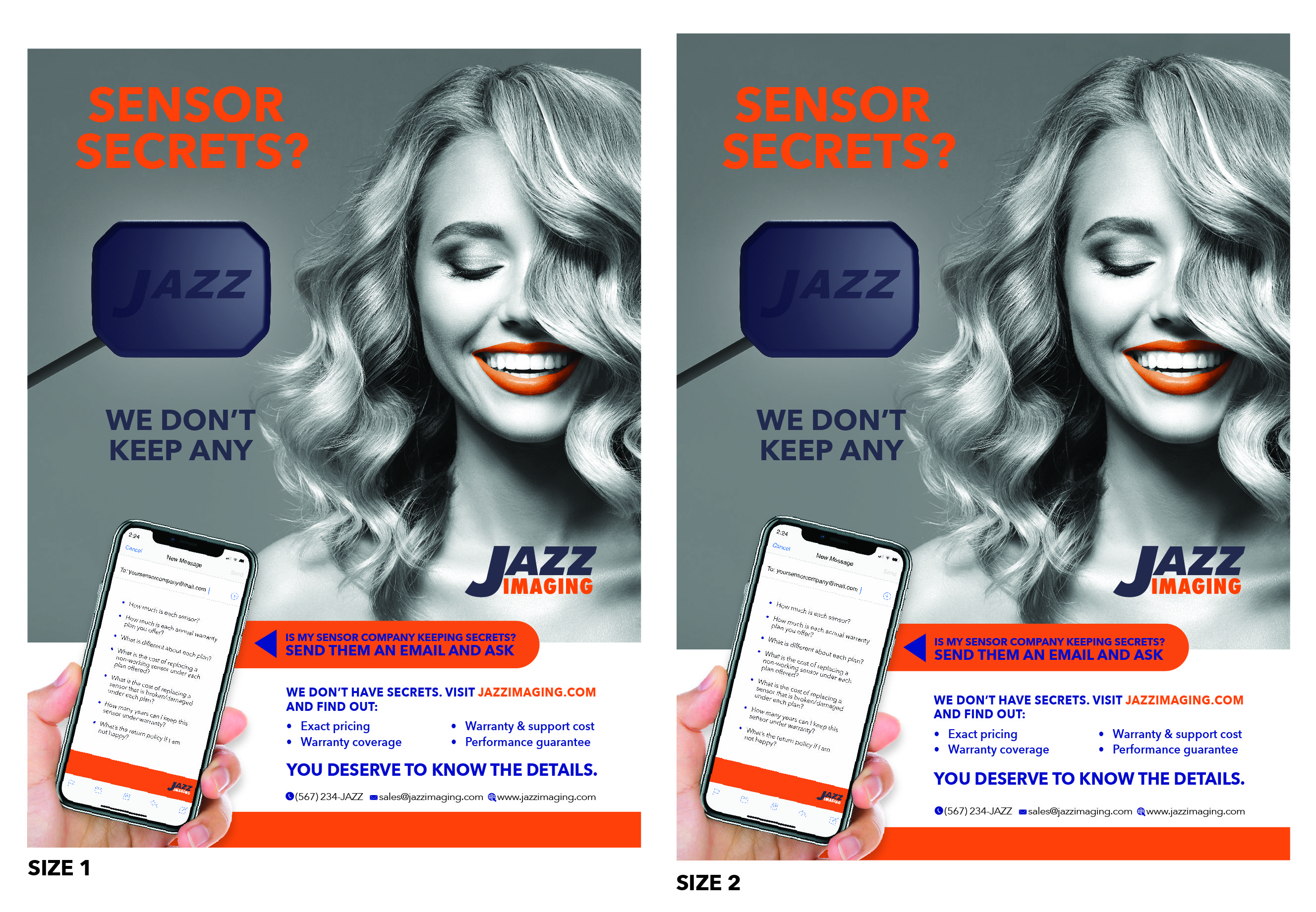 Werbe-Design von apolgv für JAZZ Imaging | Design #24968463