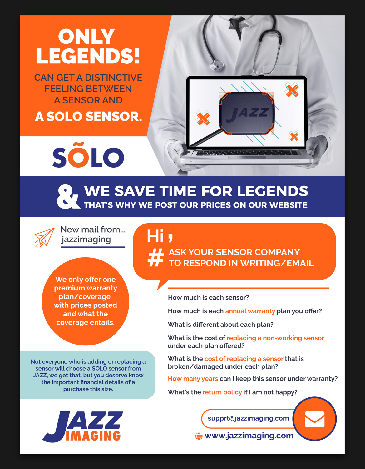 Werbe-Design von TSU Creations für JAZZ Imaging | Design #24896200