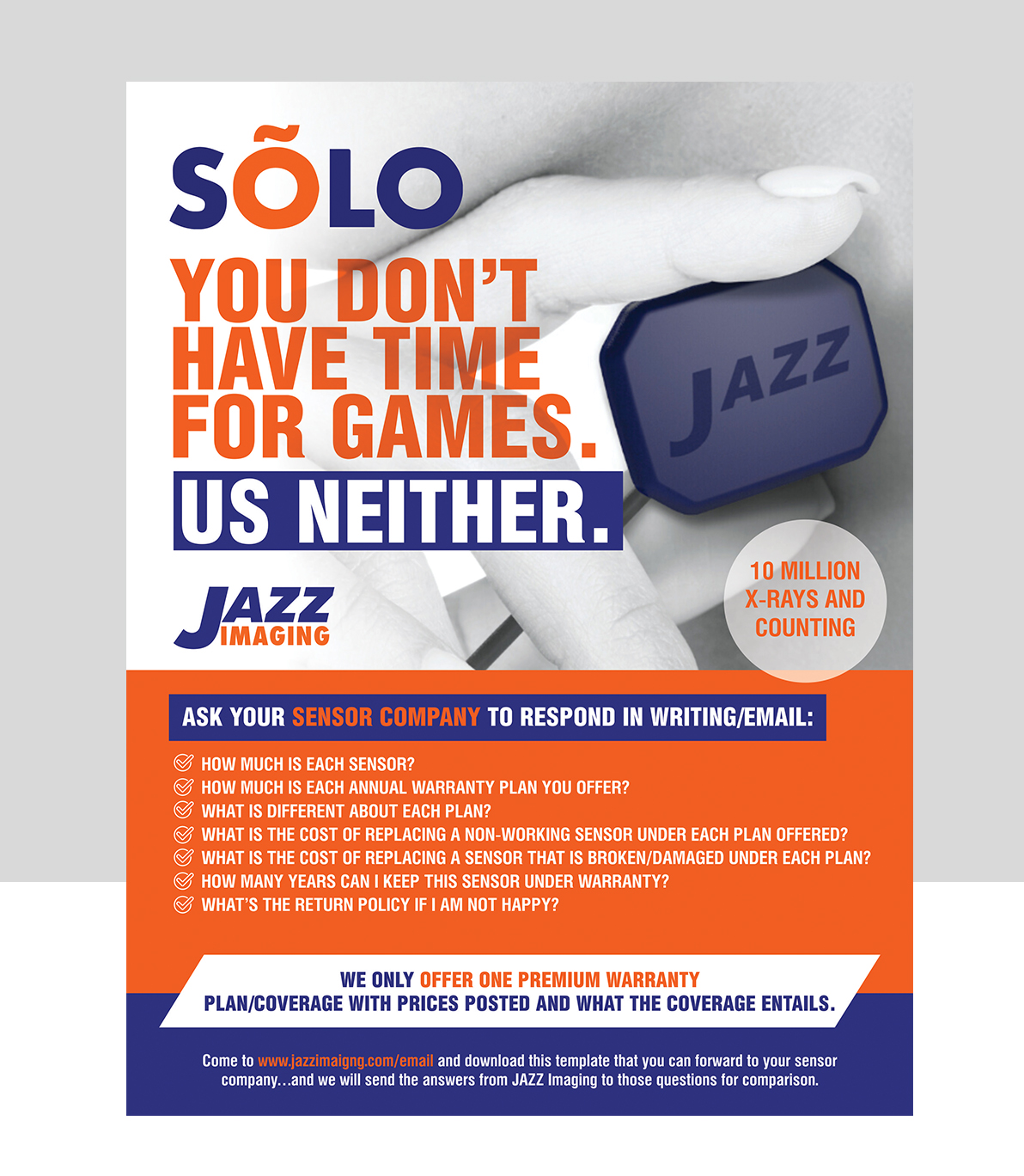 Advertisement Design by Aurora:) for JAZZ Imaging | Design #24887059