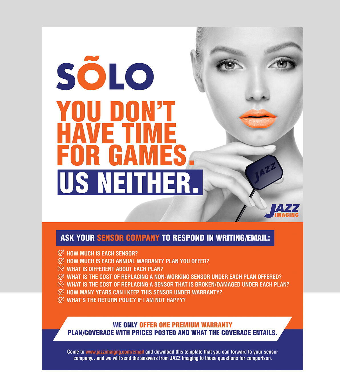 Advertisement Design by Aurora:) for JAZZ Imaging | Design #24887060