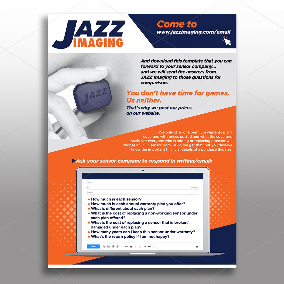 Advertisement Design by DA. for JAZZ Imaging | Design #24892736